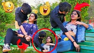 ALMOST KISSING TO CUTE GIRLS PRANK (ROMANTIC PRANK VIDEO) || PRANK IN INDIA || HARSH SRIVASTAVA